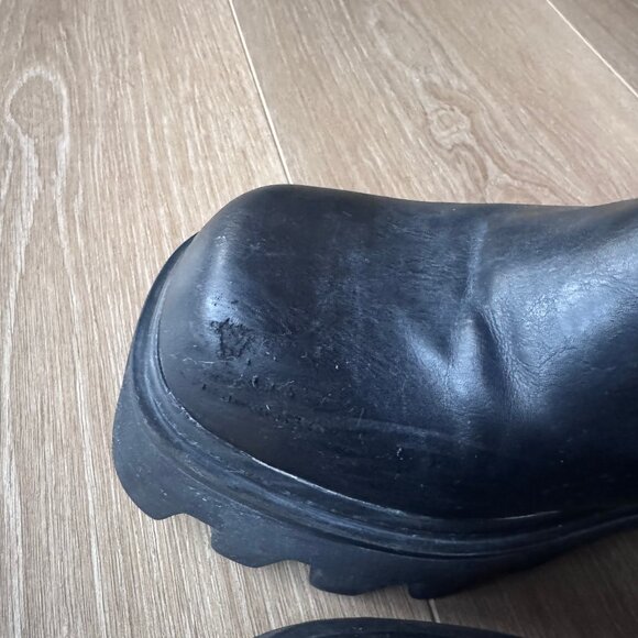 LAMODA Wipe Out Chunky Platform Ankle Boots (Sz 8) - Picture 7 of 7